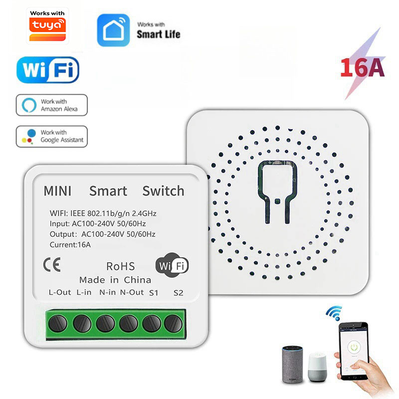 Diy Home Automation Controller - 16A Two Way Control DIY WiFi