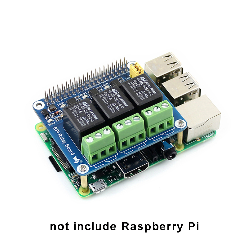 Home Automation Raspberry Pi - 3 Channel Relay Expansion Board for