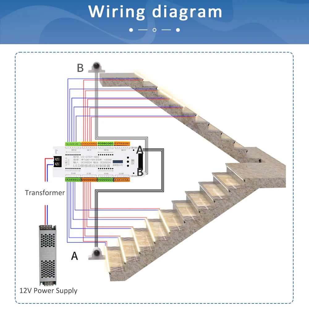 12V LED Stair PIR Motion Senso - Motion Sensor Pir Wired review and price