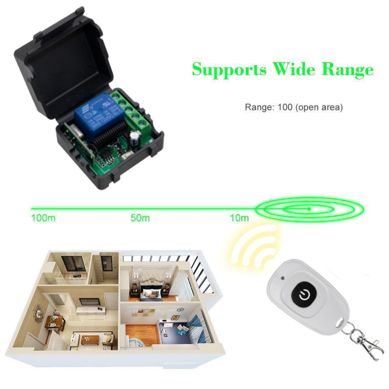 433MHz DIY Wireless Switch DC  - Diy Home Automation Controller review and price