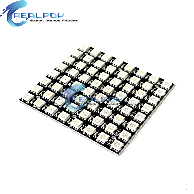 WS2812 LED 5050 RGB 8x8 64 Bit - Rgb Led Matrix 8X8 review and price