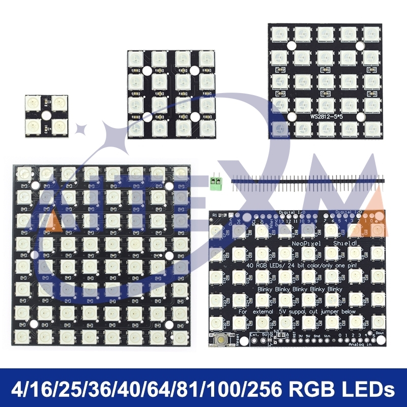 WS2812 Module 5050 RGB 4x4 8x8 - Rgb Led Matrix 8X8 review and price
