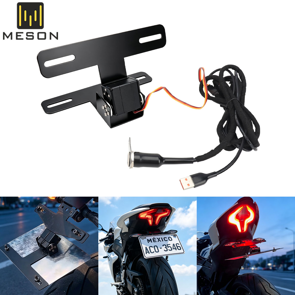 Motorcycle License Plate Foldi - Ir Blaster Universal review and price