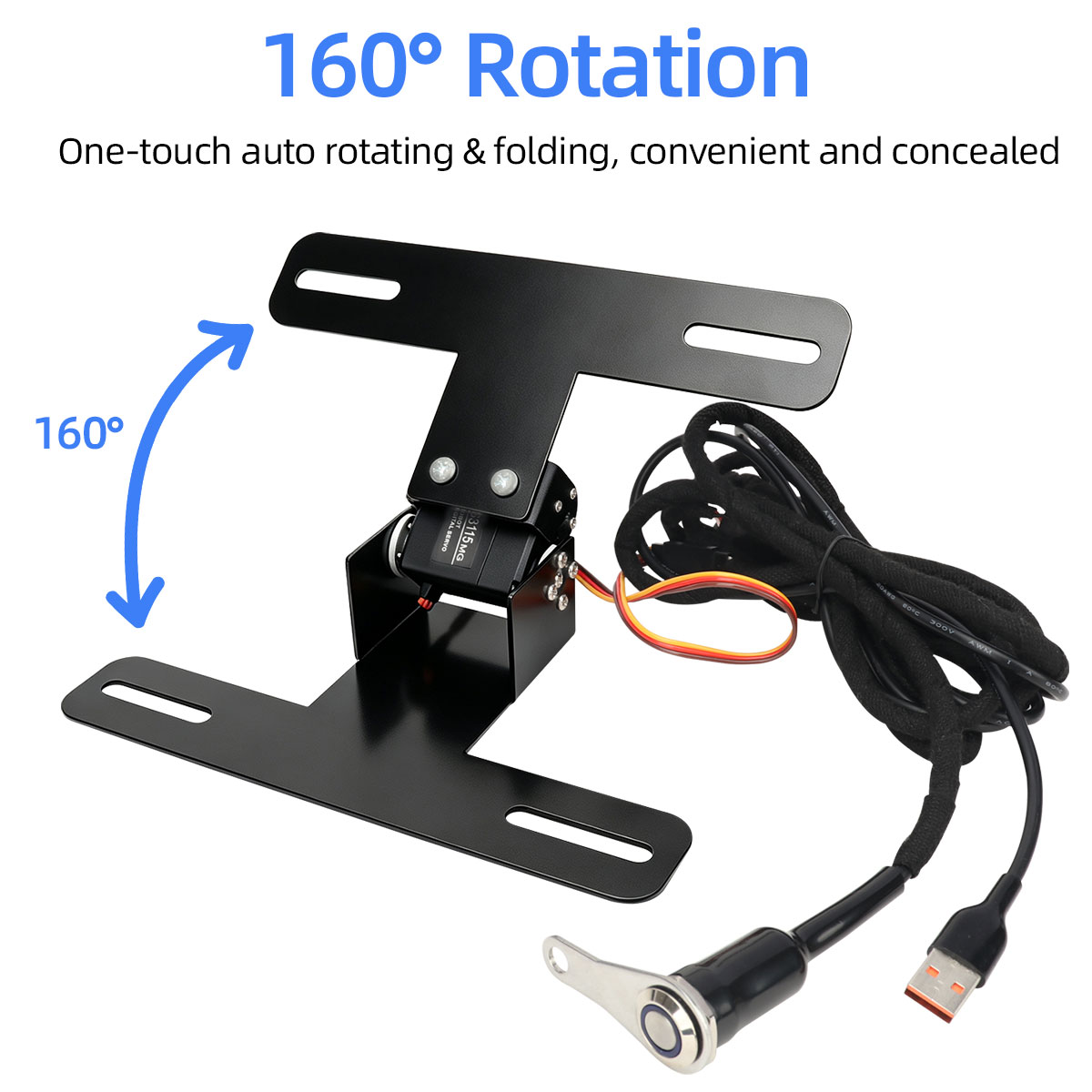 Motorcycle License Plate Foldi - Ir Blaster Universal review and price