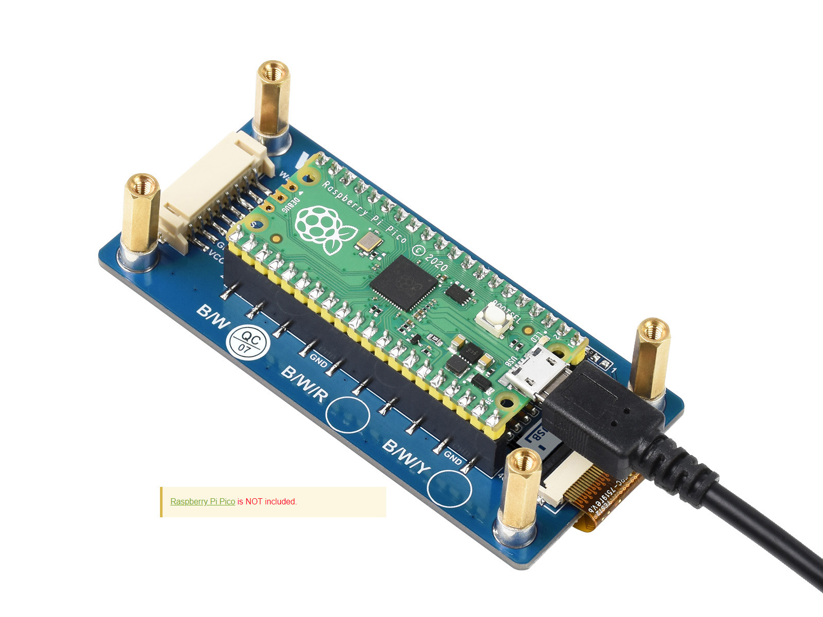 Waveshare Pico-ePaper-2.9,2.9i - Display Epaper 2.9 review and price