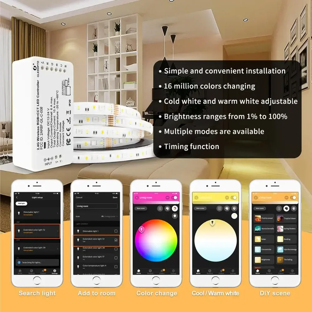 GLEDOPTO Zigbee3.0 RGB+CCT RGB - Zigbee Coordinator Stick review and price
