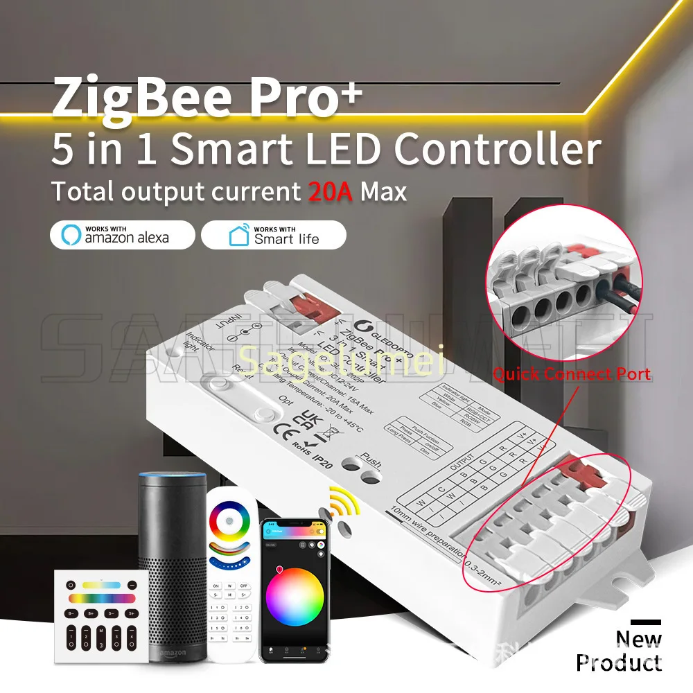 GLEDOPTO GL-C-201P/202P/203/60 - Zigbee Coordinator Stick review and price