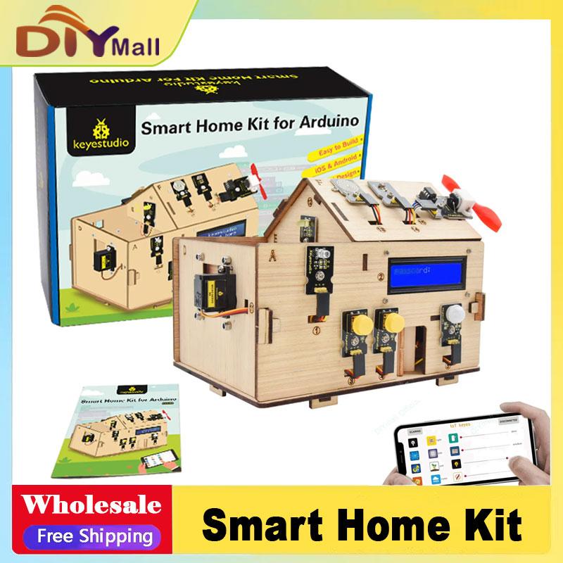 Keyestudio Smart IoT Home Kit  - Smart Home Automation Diy review and price