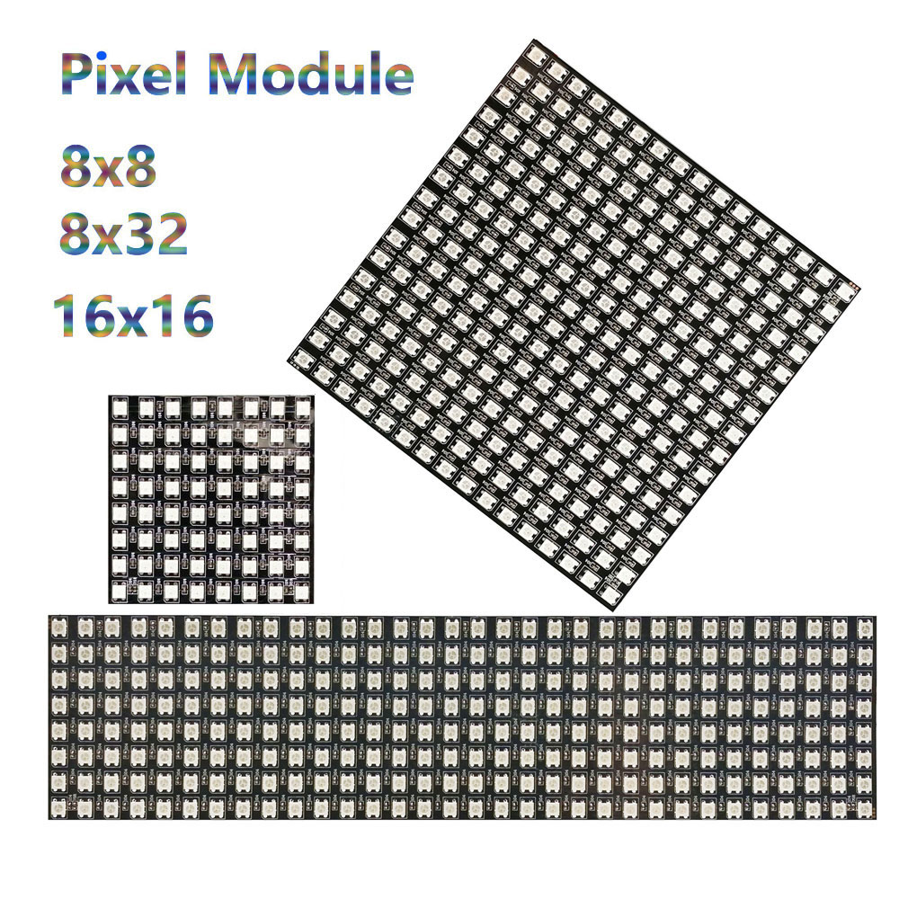 DC5V WS2812B 8*8 16*16 8*32 Fl - Rgb Led Matrix 8X8 review and price
