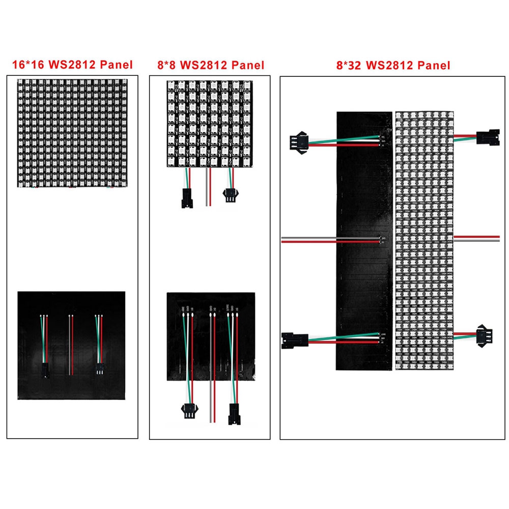 DC5V WS2812B 8*8 16*16 8*32 Fl - Rgb Led Matrix 8X8 review and price