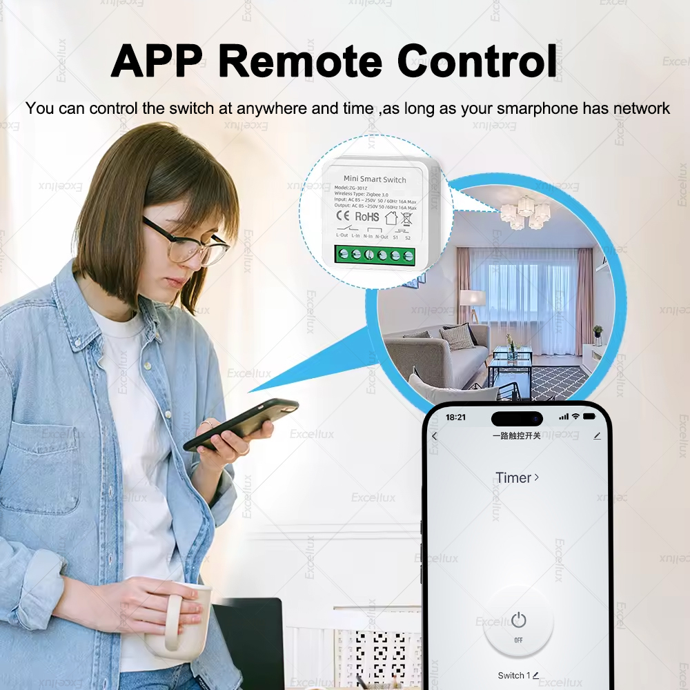 16A Zigbee 3.0 Mini Smart DIY  - Diy Home Automation Controller review and price