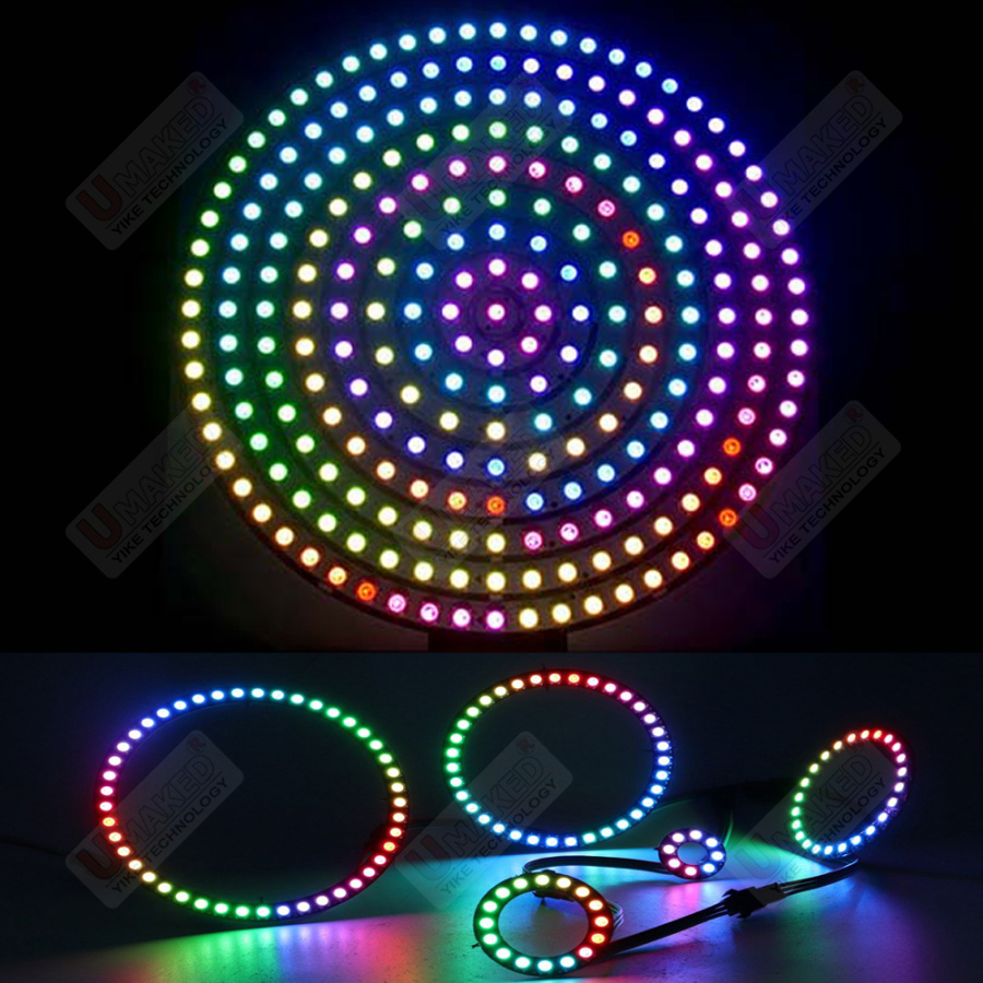 2pcs WS2812B Individually Addr - Rgb Led Matrix 8X8 review and price