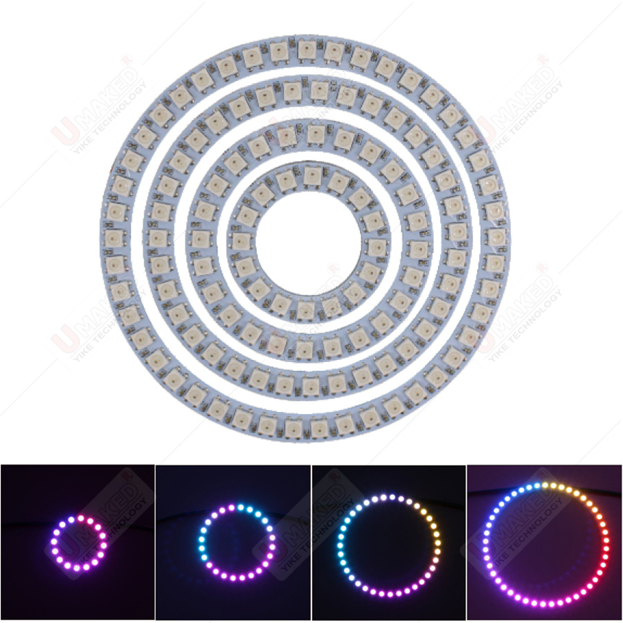 2pcs WS2812B Individually Addr - Rgb Led Matrix 8X8 review and price