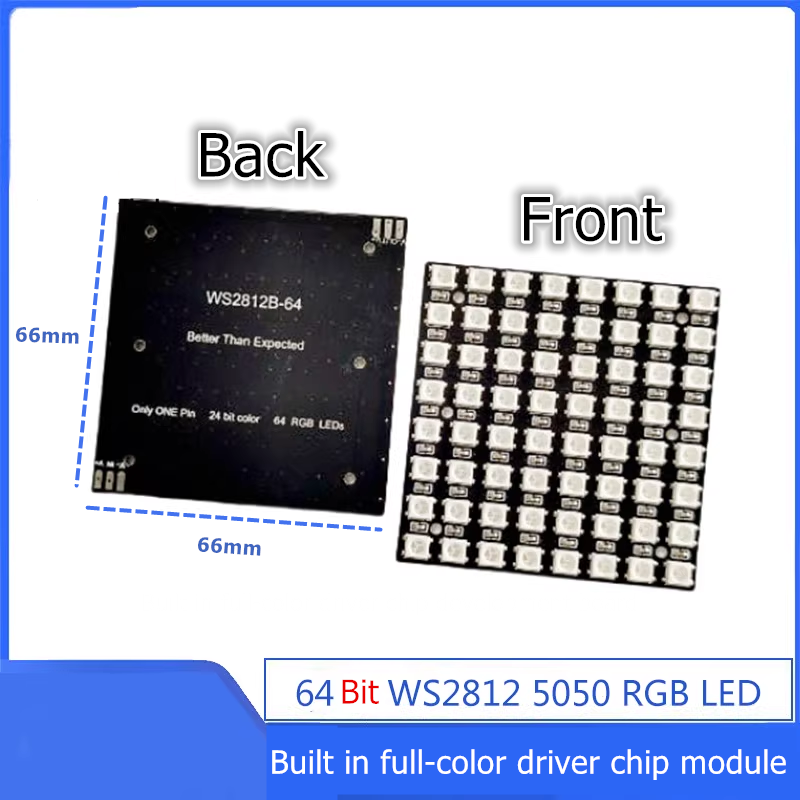 WS2812B 8x8 64Bit RGB LED Matr - Rgb Led Matrix 8X8 review and price