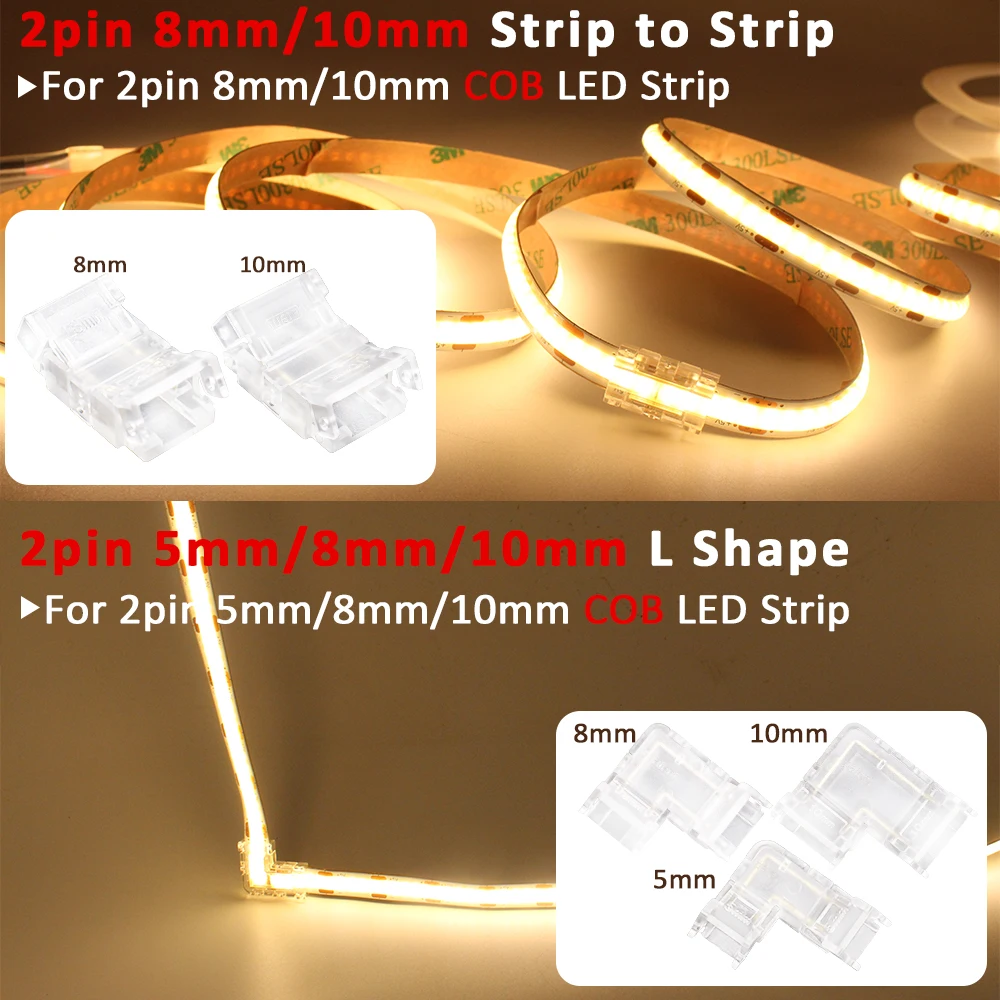5PCS LED Strip Connector COB S - Rgb Led Matrix 8X8 review and price
