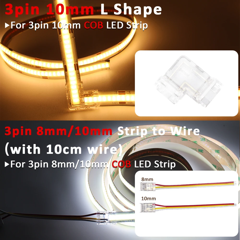 5PCS LED Strip Connector COB S - Rgb Led Matrix 8X8 review and price