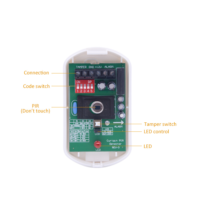 Indoor DC12V Curtain Wired Mot - Motion Sensor Pir Wired review and price
