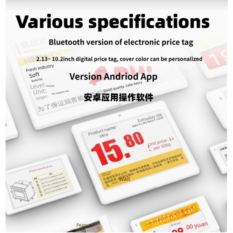 Eink Screen Bluetooth Version  - Display Epaper 2.9 review and price