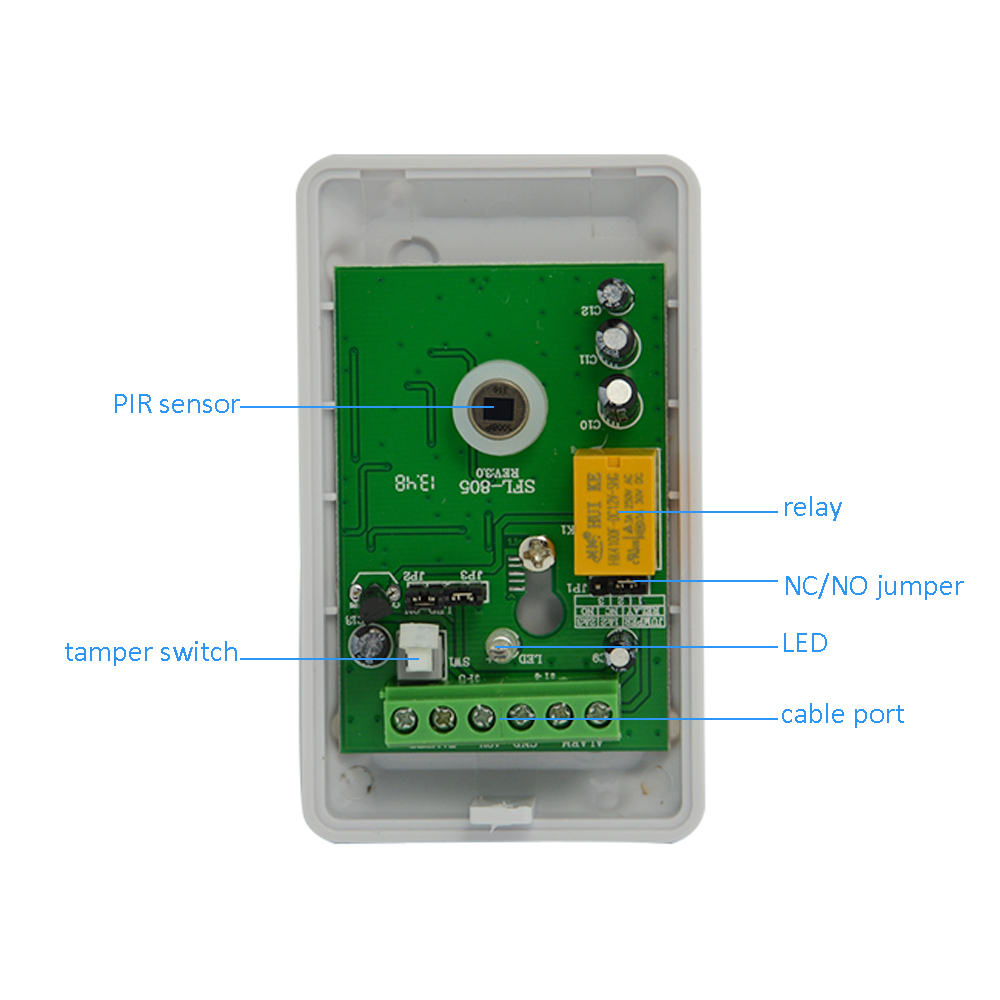 1Pcs Indoor Wired PIR Motion S - Motion Sensor Pir Wired review and price