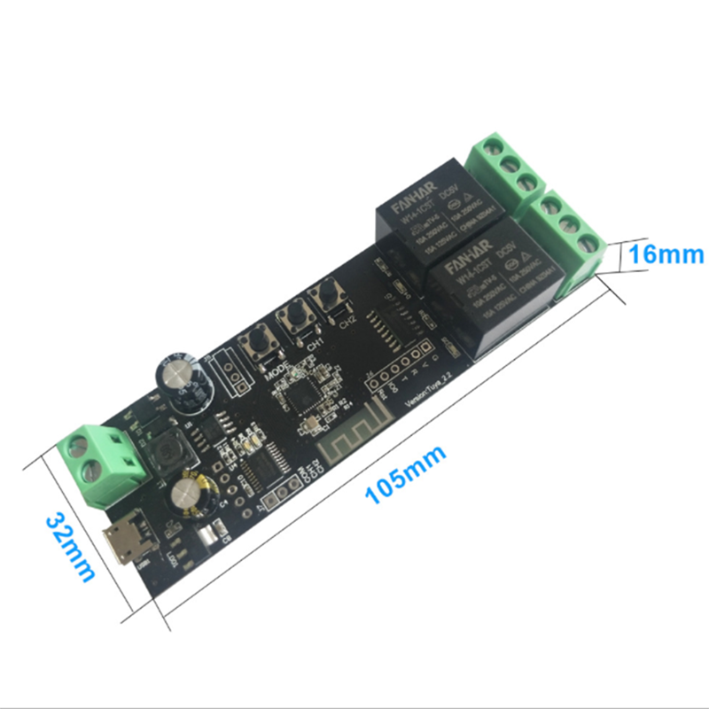 2CH Tuya Wifi Smart Control Bo - Diy Home Automation Controller review and price