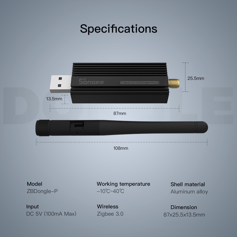 SONOFF zigbee gateway 3.0 ZBDo - Zigbee Coordinator Stick review and price