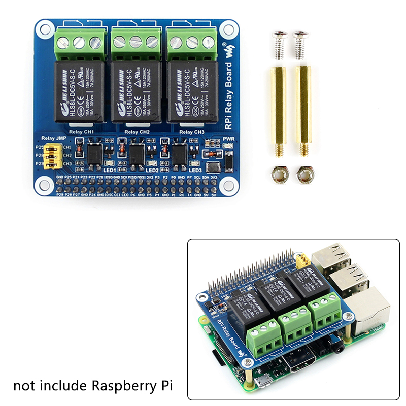 3 Channel Relay Expansion Boar - Home Automation Raspberry Pi review and price