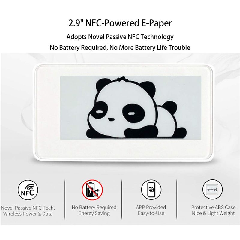 New  2.9 Inch Wireless NFC-Pow - Display Epaper 2.9 review and price