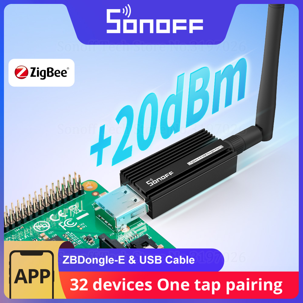 SONOFF ZBDongle-E USB Dongle P - Zigbee Coordinator Stick review and price