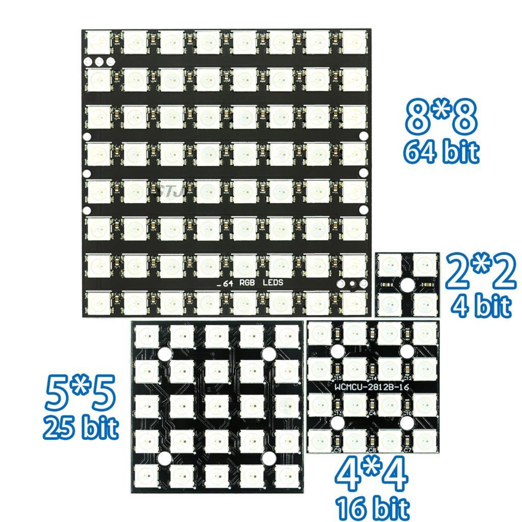 WS2812 LED 5050 RGB 8x8 4 16 2 - Rgb Led Matrix 8X8 review and price