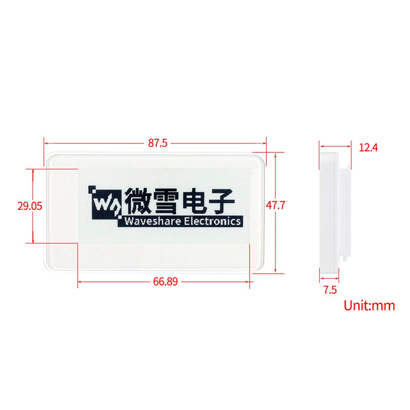 RISE Waveshare 2.9 Inch Wirele - Display Epaper 2.9 review and price