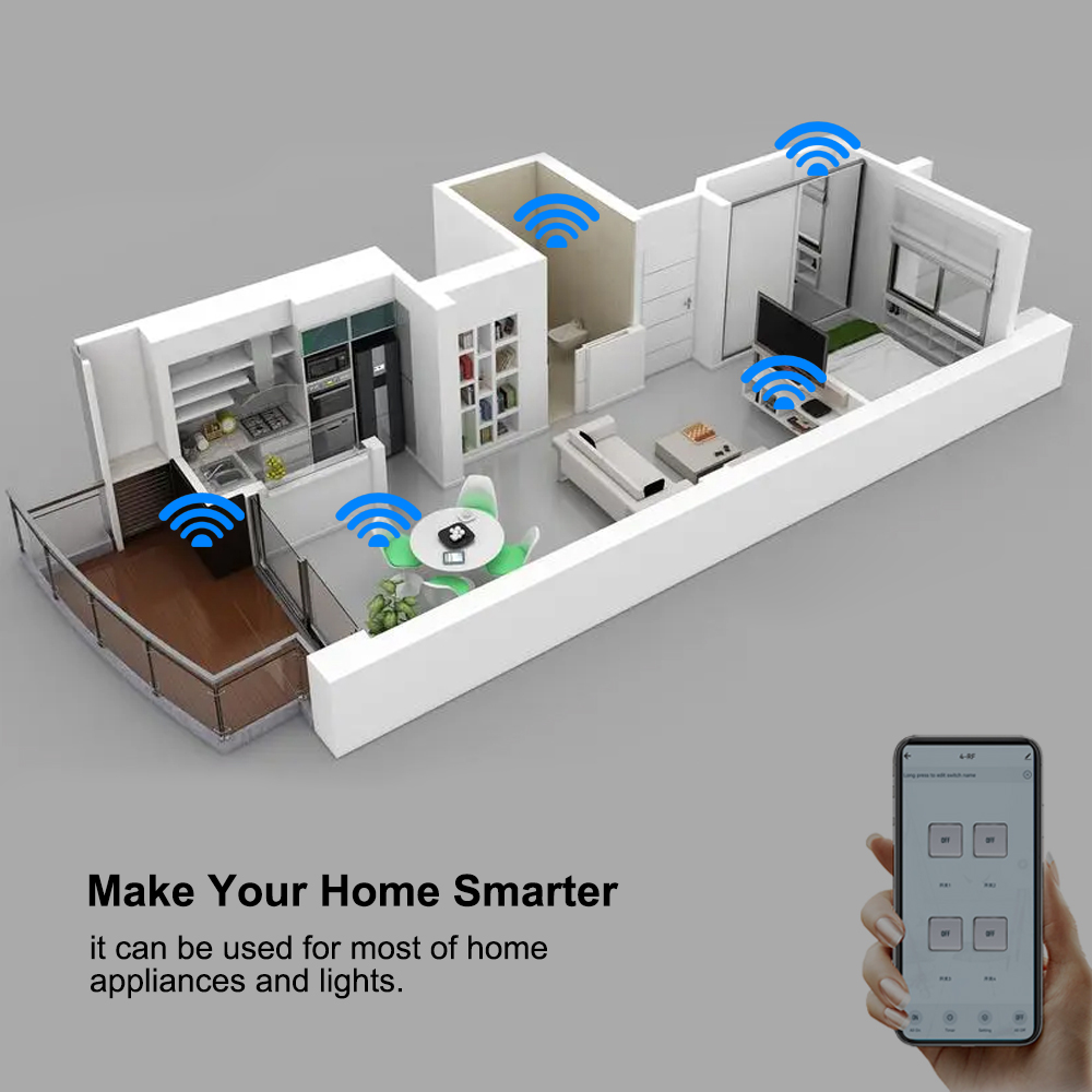 4CH Wifi / Zigbee Smart Relay  - Smart Home Automation Diy review and price