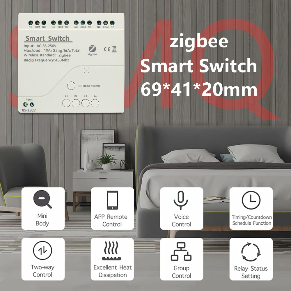 Zigbee Smart Switch Wifi Relay - Home Automation Technology review and price