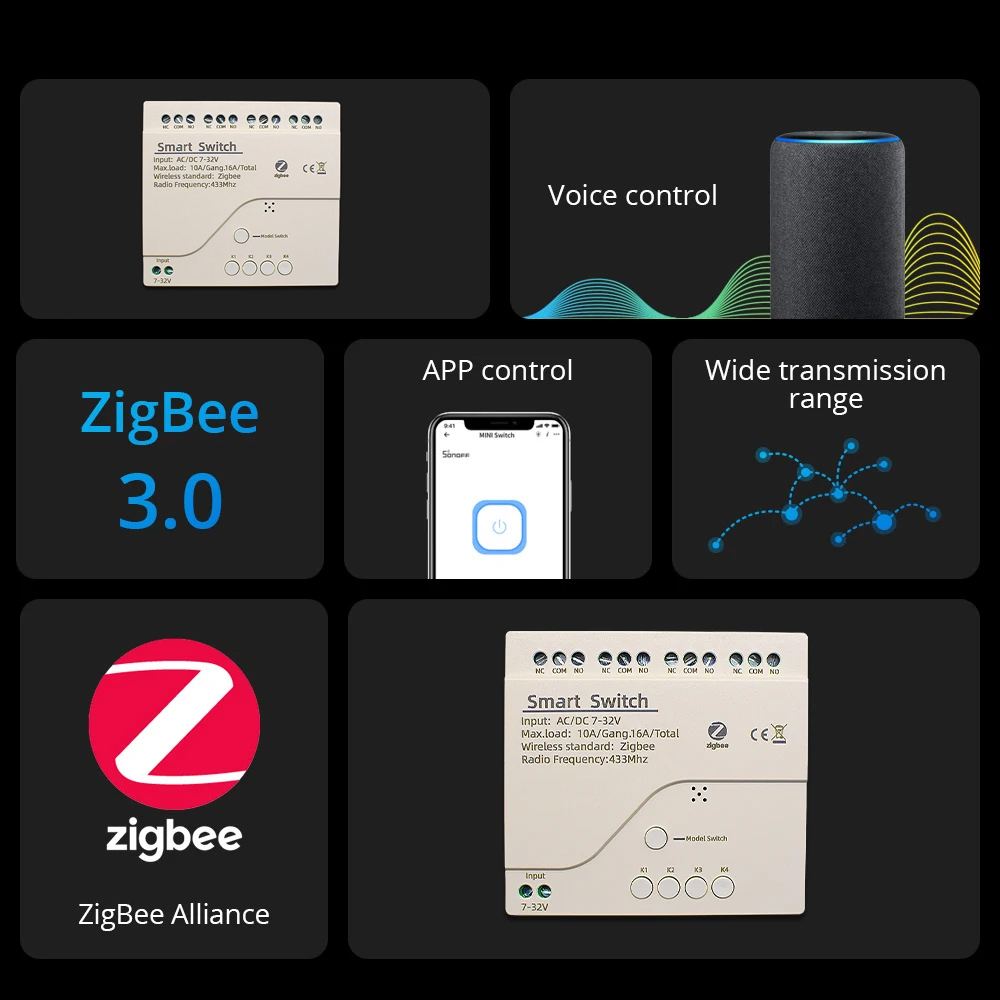 Zigbee Smart Switch Wifi Relay - Home Automation Technology review and price