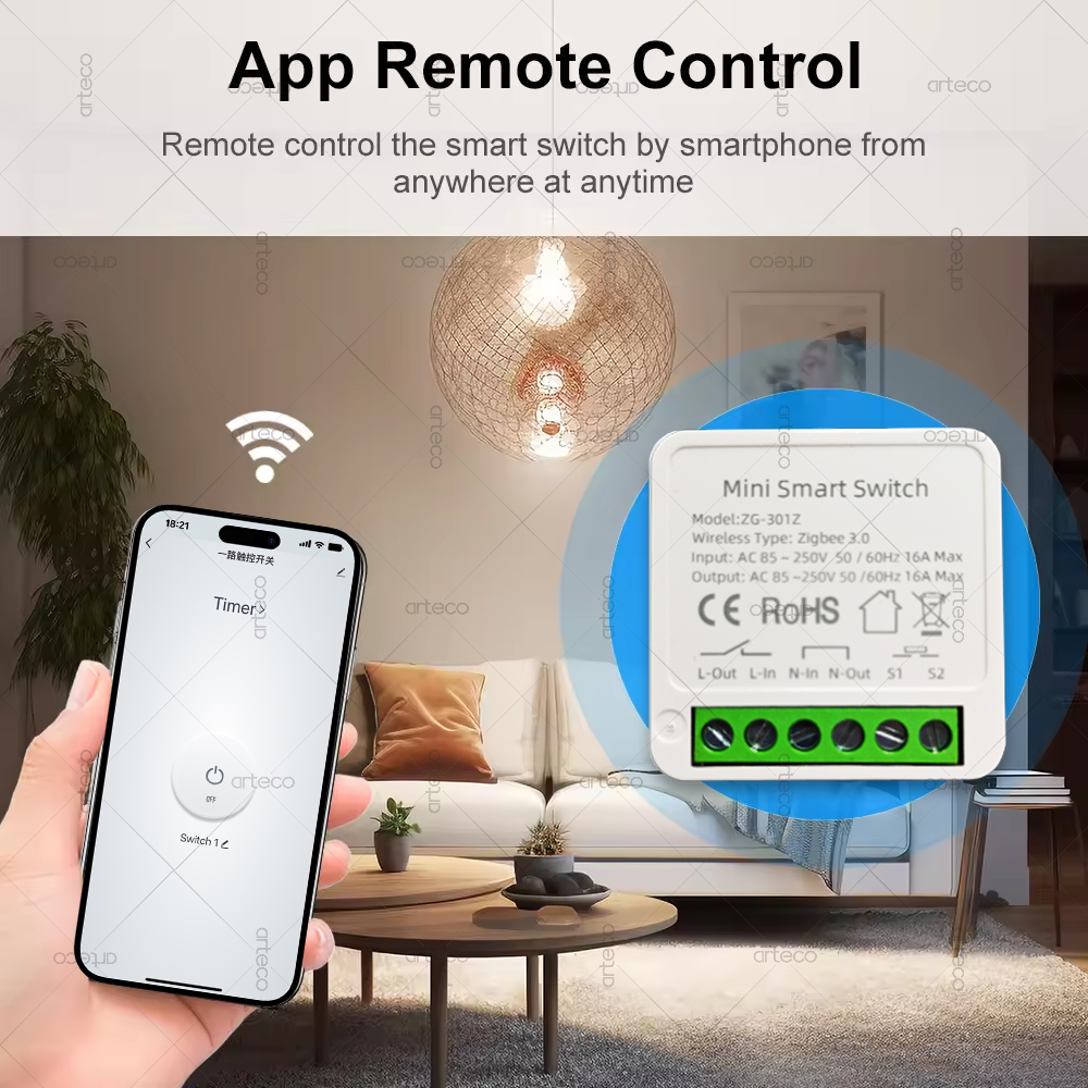 Mini Zigbee 3.0 Smart Switch M - Diy Home Automation Hub review and price
