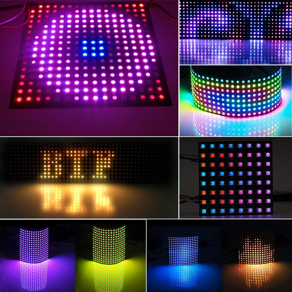WS2812 LED 5050 RGB 8x8 64 Bit - Rgb Led Matrix 8X8 review and price