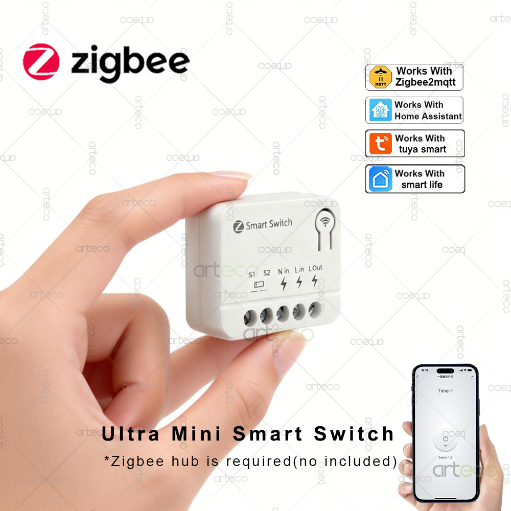 Zigbee Mini Breaker DIY Smart  - Home Automation Technology review and price